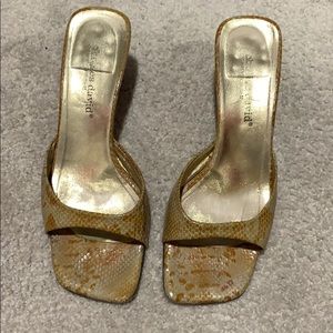 Used Charles David Mules Gorgeous Summer Colors